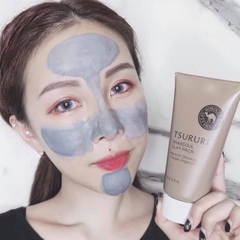 Mặt Nạ Đất Sét Tsururi Giảm Mụn Đầu Đen Se Khít Lỗ Chân Lông Clay Pack Nhật Bản 150g