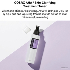 Toner COSRX BHA Blackhead Power Liquid - ĐEN MỤN ĐẦU ĐEN Chai 100ml