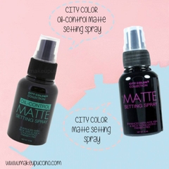 Xịt Khóa Make Up City Color Dành Cho Da Dầu Oil Control Chai 75ml