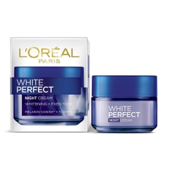 Kem Dưỡng Trắng Da Loreal White Perfect Cream Ngày & Đêm SPF17 PA++ 50ml