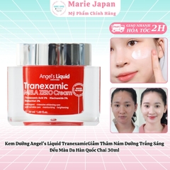 Kem Dưỡng Angel's Liquid Tranexamic Mela Zero Giảm Thâm Nám Dưỡng Trắng Sáng Đều Màu Da Hàn Quốc Chai 30ml