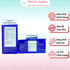 Combo 2 Món 1 Gel Chấm Mụn Compliment AHA-BHA-PHA 25ml + 1 Serum Compliment NIACINAMIDE+ZINC 27ml Xẹp Mụn Mờ Thâm