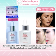 Serum Giảm Nám IKUYO TNA Tranesamix 2% Essence Mờ Thâm Nám Tàn Nhang Dưỡng Trắng Sáng Nhật Bản Chai 30ml