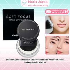 Phấn Phủ Carslan Kiềm Dầu Lâu Trôi Che Phủ Tự Nhiên Soft Focus  Makeup Powder Mini 1G