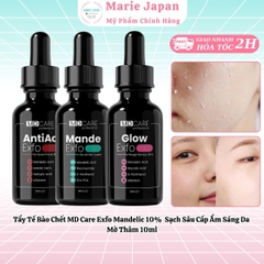 Tẩy Tế Bào Chết MD Care Exfo Mandelic 10% Sạch Sâu Cấp Ẩm Sáng Da Mờ Thâm 10ml