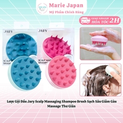 Lược Gội Đầu Jary Scalp Massaging Shampoo Brush Sạch Sâu Giảm Gàu Massage Thư Giãn