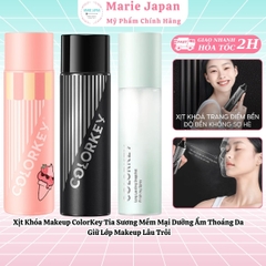 Xịt Khóa Makeup ColorKey Tia Sương Mềm Mại Dưỡng Ẩm Thoáng Da Giữ Lớp Makeup Lâu Trôi