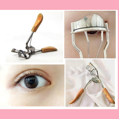 Kẹp Bấm Mi Cán Gỗ MEIJIAMENG The Eyelash Urler Gọn Nhẹ Siêu Cong Mi