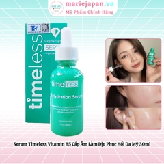 Serum Timeless Vitamin B5 Cấp Ẩm Làm Dịu Phục Hồi Da Mỹ 30ml