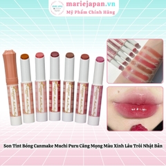Son Tint Bóng Canmake Muchi Puru Căng Mọng Màu Xinh Lâu Trôi Nhật Bản 2.5g