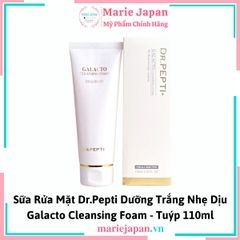 SRM DrPepti Galacto Cleansing Foam Tuýp 110ml