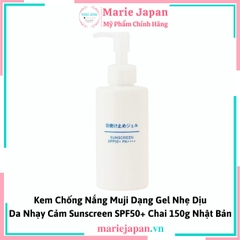 Kem Chống Nắng Muji Sunscreen SPF50 Chai 150g