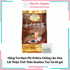 Hồng Trà Nam Phi Orihiro Rooibos Tea Túi 60 Gói