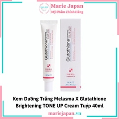 Kem Dưỡng Trắng Melasma X Glutathione Brightening TONE UP Cream 40ml