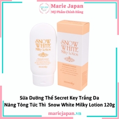 Dưỡng Thể Secret Key Snow White Milky Lotion Tuýp 120g