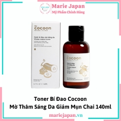 Toner Bí Đao Cocoon Winter Melon Toner Chai 140ml
