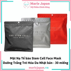 Mặt Nạ Tế bào Stem Cell Face Mask Dưỡng Trắng Trẻ Hóa Nhật 30 miếng