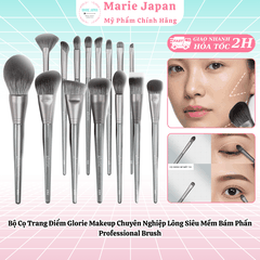 Cọ Trang Điểm Glorie Makeup Chuyên Nghiệp Lông Siêu Mềm Bám Phấn Professional Brush