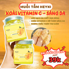 Muối Tắm Tẩy Tế Bào Chết Hương Trái Cây HEYXI Bath Salt Scrub 350g