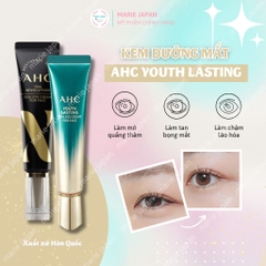 Kem Dưỡng Mắt AHC Trẻ Hóa Da Giảm Quầng Thâm Cải Thiện Nếp Nhăn Youth Lasting/Premier Ampoule Hàn Quốc