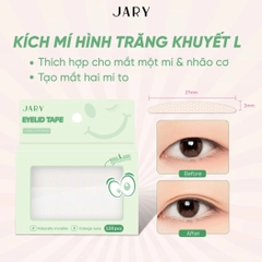 Miếng Dán Kích Mí JARY Eyelid Tape Tàng Hình Hack Mí Siêu Đẹp Chống Nước 120 Miếng