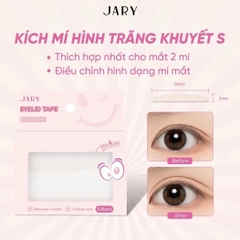 Miếng Dán Kích Mí JARY Eyelid Tape Tàng Hình Hack Mí Siêu Đẹp Chống Nước 120 Miếng