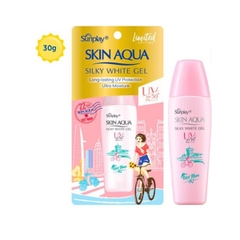 Kem Chống Nắng Skin Aqua CLEAR WHITE NẮP VÀNG - 25G ( CHAI LẺ )