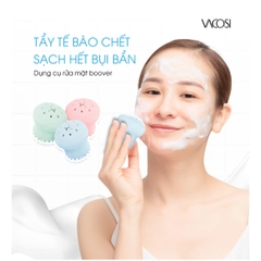 Mút Rửa Mặt Bạch Tuộc Vacosi Silicone Mềm Mại Tạo Bọt Dễ Dàng Giúp Da Sạch Sâu Hàn Quốc - GIAO MÀU NGẪU NHIÊN