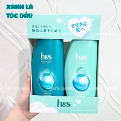 Set Gội Xả HS Nhật Bản Chai 370ml*2