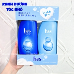 Set Gội Xả HS Nhật Bản Chai 370ml*2