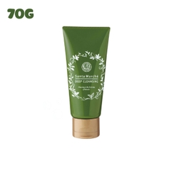 Tẩy Trang Trà Xanh Santa Marche Deep Cleansing Da Dầu Mụn Nhật - 400ML