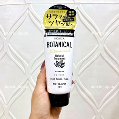 Kem Ủ Tóc Botanical Giảm Gãy Rụng Suôn Mượt Tóc Natural Treatment Honey Hair Treatment Nhật Bản 180g