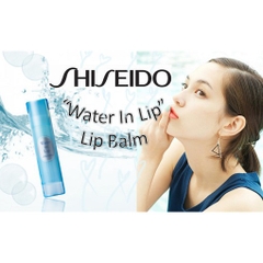 Son Dưỡng Shiseido Water In Lip Giúp Môi Mềm Mịn Căng Bóng Giảm Thâm 3.5g Nhật Bản