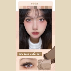 Bảng Phấn Mắt 9 Ô GOGO TALES Nhũ Lì Mịn Bền Màu Follow Your Heart Pocket GT479