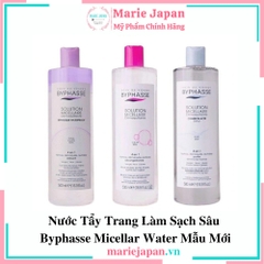 Nước Tẩy Trang Byphasse Solution Micellaire - HỒNG MINI Chai 100ml