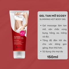 Kem Tan Mỡ Toàn Thân Ecosy Slimming Hot Body Gel Hàn Quốc 150ml