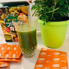 Bột Rau Củ Trái Cây Aojiru DX Tổng Hợp 98 Loại Bổ Sung Vitamin Dưỡng Chất Nhật Bản Hộp 24 Gói