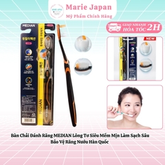 Bàn Chải Đánh Răng MEDIAN Lông Tơ Siêu Mềm Mịn Làm Sạch Sâu Bảo Vệ Răng Nướu Hàn Quốc