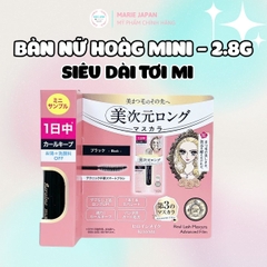 Mascara Kiss Me Heroine Make Dạng Màng Film Micro Brush Chống Trôi Siêu Bền Dày Cong Mi Tự Nhiên Nhật Bản