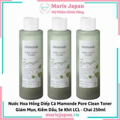 Toner Nước Hoa Hồng Diếp Cá Mamonde Pore Clean Giảm Mụn 250ml