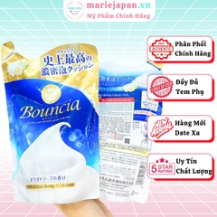 Sữa Tắm Bouncia Dưỡng Ẩm Trắng Da Chiết Xuất Từ Sữa Bò Nhật Bản