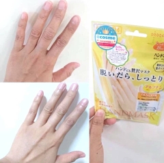 Ủ Tay Mềm Mịn Hand Mask Beauty World Nhật - Túi 18ml (2 miếng)
