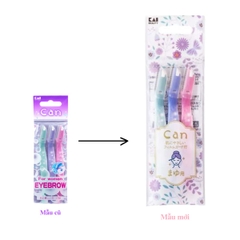 Set 3 Dao Cạo Chân Mày Kai Eyebrow - SET ĐEN