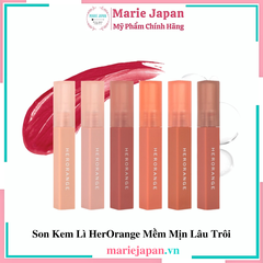 Son Kem Lì HerOrange Mềm Mịn Lâu Trôi