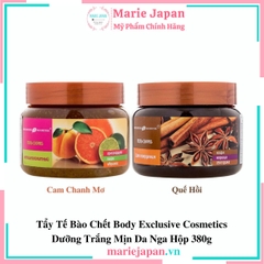 Tẩy TBC Exclusive Cosmetics Body Nga - QUẾ HỒI Hộp 380g