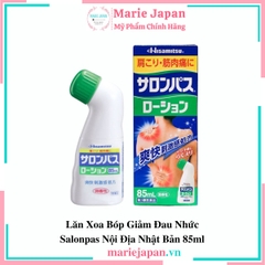 Lăn Xoa Bóp Giảm Đau Nhức Salonpas Nội Địa Nhật Bản 85ml