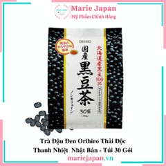 Trà Đậu Đen Orihiro Thải Độc Thanh Nhiệt Nhật Bản Túi 30 Gói