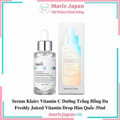 Serum Klairs Vitamin C Dưỡng Trắng Hồng Da Freshly Juiced Vitamin Drop Hàn Quốc 35ml