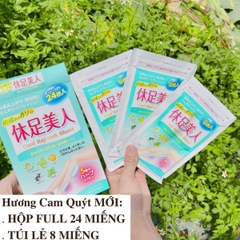 Miếng Dán Lạnh Thảo Mộc Massage Thư Giãn Chân Cool Fresh & Lion Nhật Bản