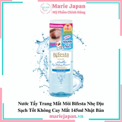 Tẩy Trang Mắt Môi Bifesta Micellar Eye Makeup Remover Chai 145ml